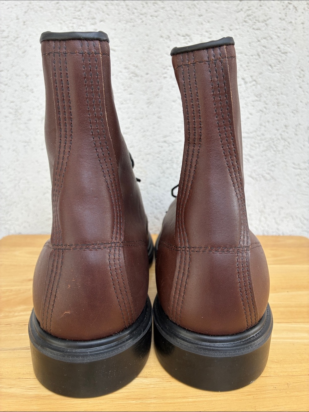 Red Wing Shoes Brown Leather Lace-Up Work Boots nearly new but need work - Picture 6 of 13